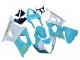 Acquista Carena Moto Suzuki GSXR 1000 2003-2004 - Bianco Azzurro Chiaro Oro