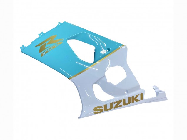 Acquista Carena Moto Suzuki GSXR 1000 2003-2004 - Bianco Azzurro Chiaro Oro