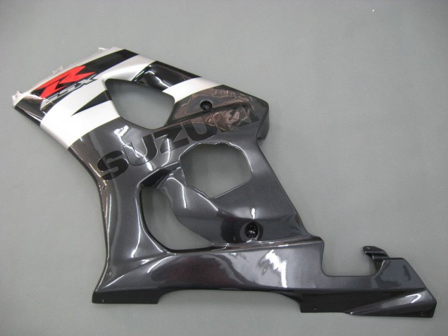 Acquista Carena Moto Suzuki GSXR 1000 2003-2004 - Nero Lucido Bianco Grigio Rosso