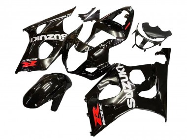 Acquista Carena Moto Suzuki GSXR 1000 2003-2004 - Nero Lucido Bianco Rosso Decals