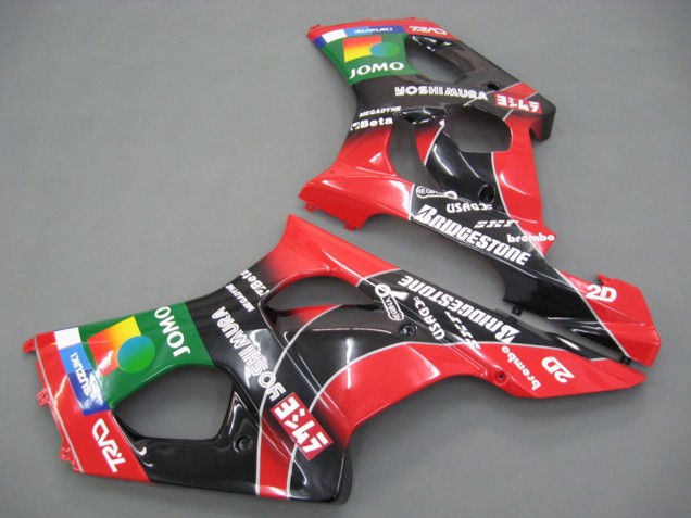 Acquista Carena Moto Suzuki GSXR 1000 2003-2004 - Rosso Giallo Blu Verde Nero JOMO