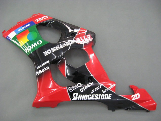 Acquista Carena Moto Suzuki GSXR 1000 2003-2004 - Rosso Giallo Blu Verde Nero JOMO