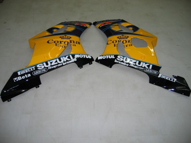 Acquista Carena Moto Suzuki GSXR 1000 2003-2004 - Giallo Bianco Blu Nero Corona