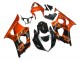 Acquista Carena Moto Suzuki GSXR 1000 2003-2004 - Burnt Arancia Nero Lucido