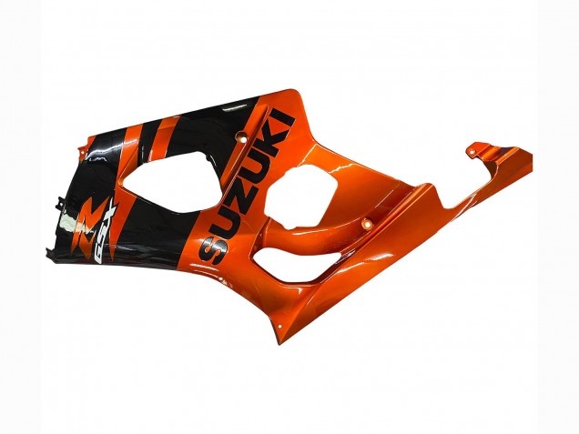 Acquista Carena Moto Suzuki GSXR 1000 2003-2004 - Burnt Arancia Nero Lucido