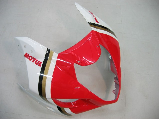 Acquista Carena Moto Suzuki GSXR 1000 2003-2004 - Bianco Rosso Motul Lucky Strike