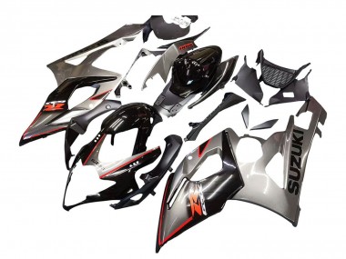 Acquista Carena Moto Suzuki GSXR 1000 2005-2006 - Argento Nero Rosso