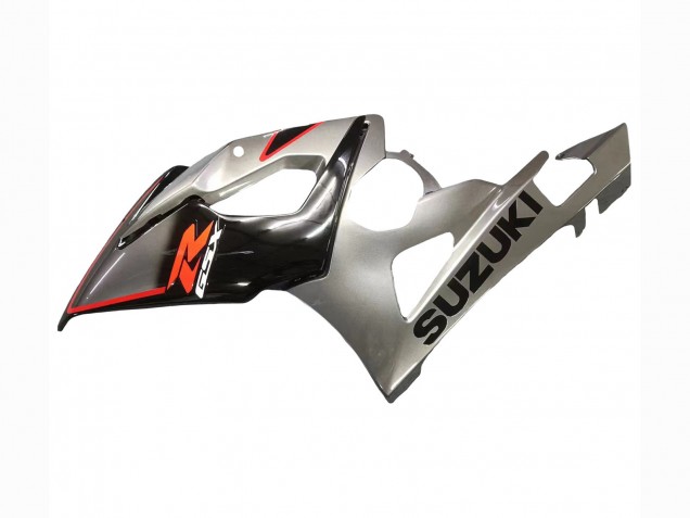 Acquista Carena Moto Suzuki GSXR 1000 2005-2006 - Argento Nero Rosso