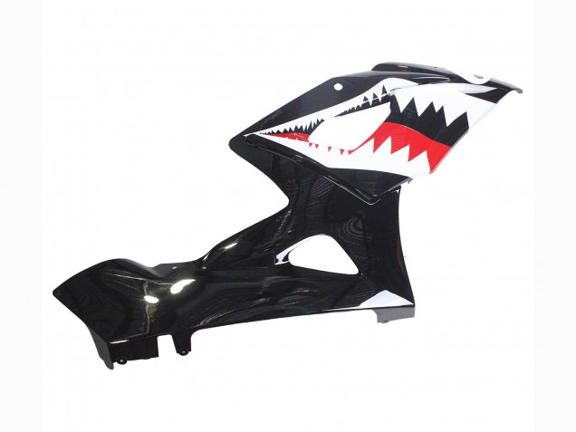 Acquista Carena Moto Suzuki GSXR 1000 2005-2006 - Nero Lucido Rosso Bianco Squalo