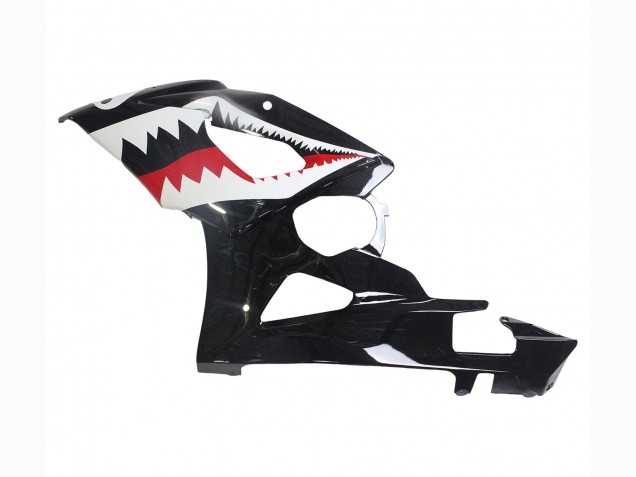 Acquista Carena Moto Suzuki GSXR 1000 2005-2006 - Nero Lucido Rosso Bianco Squalo