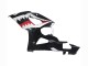 Acquista Carena Moto Suzuki GSXR 1000 2005-2006 - Nero Lucido Rosso Bianco Squalo