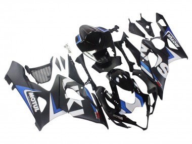 Acquista Carena Moto Suzuki GSXR 1000 2005-2006 - Nero Blu Bianco Motul