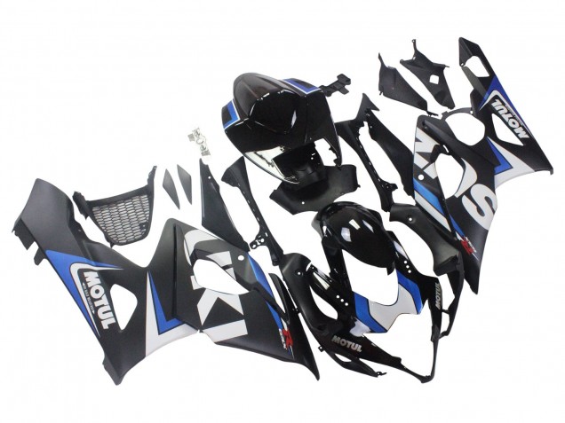 Acquista Carena Moto Suzuki GSXR 1000 2005-2006 - Nero Blu Bianco Motul