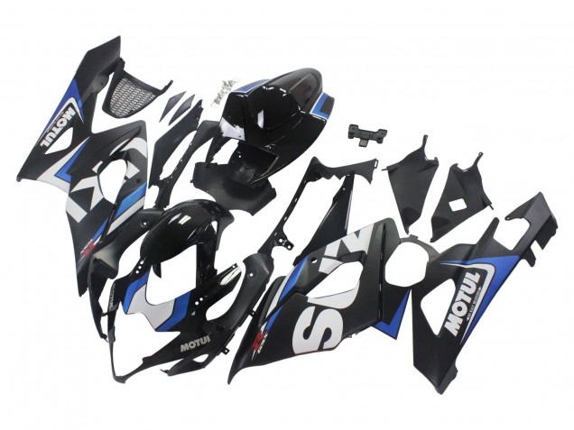 Acquista Carena Moto Suzuki GSXR 1000 2005-2006 - Nero Blu Bianco Motul