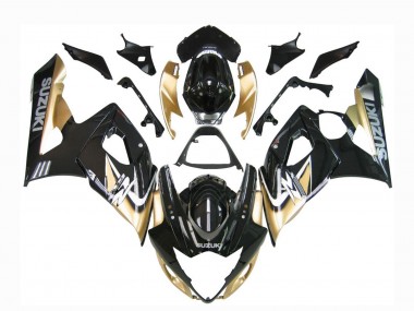 Acquista Carena Moto Suzuki GSXR 1000 2005-2006 - Nero Oro