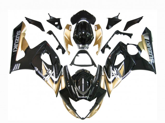 Acquista Carena Moto Suzuki GSXR 1000 2005-2006 - Nero Oro