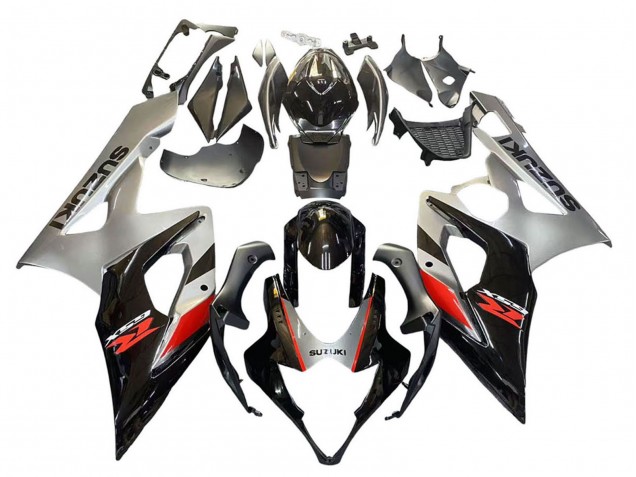 Acquista Carena Moto Suzuki GSXR 1000 2005-2006 - Nero Grigio Rosso