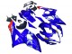 Acquista Carena Moto Suzuki GSXR 1000 2005-2006 - Blu Giallo Bianco Rosso Motul