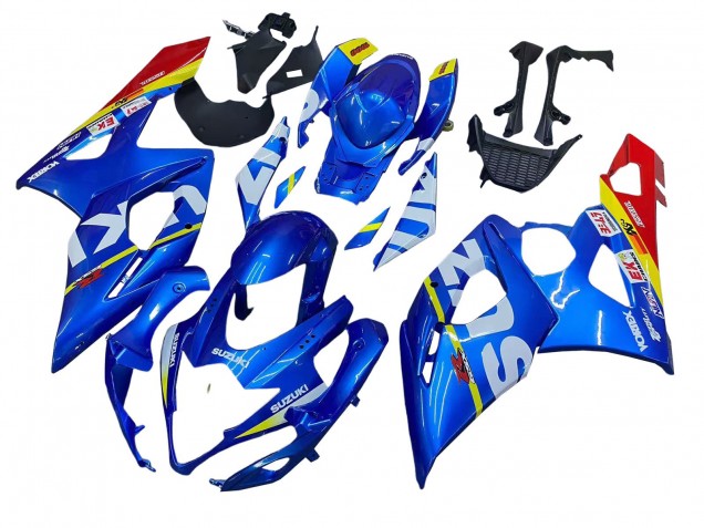 Acquista Carena Moto Suzuki GSXR 1000 2005-2006 - Blu Giallo Rosso Bianco