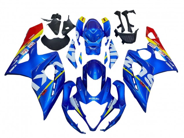 Acquista Carena Moto Suzuki GSXR 1000 2005-2006 - Blu Giallo Rosso Bianco