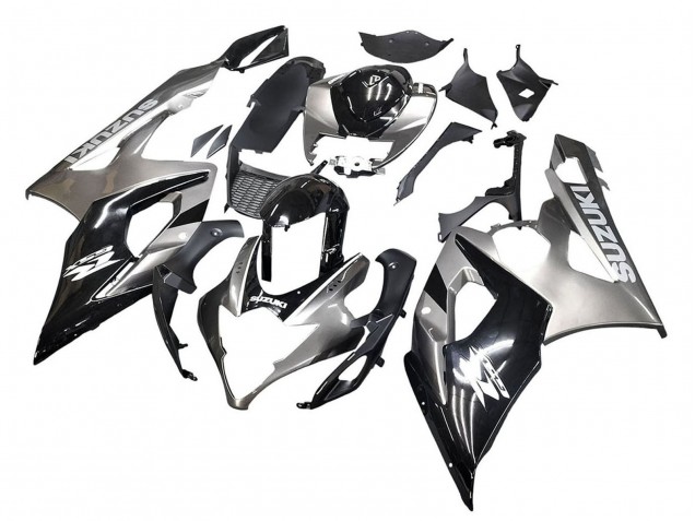 Acquista Carena Moto Suzuki GSXR 1000 2005-2006 - Nero Lucido Grigio
