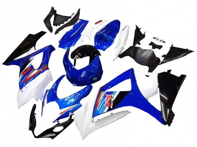 Acquista Carena Moto Suzuki GSXR 1000 2007-2008 - Bianco Blu Nero Rosso