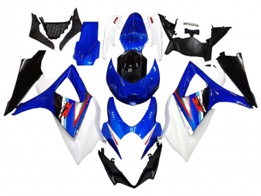 Acquista Carena Moto Suzuki GSXR 1000 2007-2008 - Bianco Blu Nero Rosso