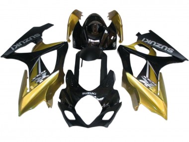 Acquista Carena Moto Suzuki GSXR 1000 2007-2008 - Oro Nero Argento Decal