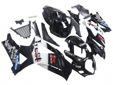 Acquista Carena Moto Suzuki GSXR 1000 2007-2008 - Nero Lucido Bianco West