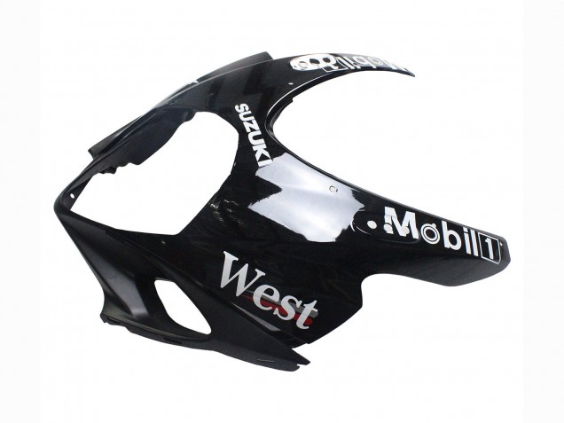 Acquista Carena Moto Suzuki GSXR 1000 2007-2008 - Nero Lucido Bianco West