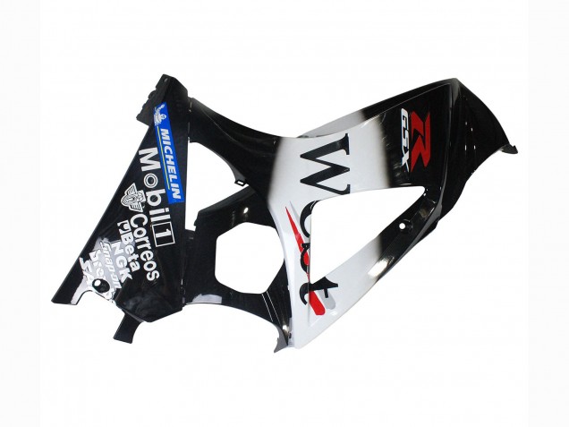 Acquista Carena Moto Suzuki GSXR 1000 2007-2008 - Nero Lucido Bianco West