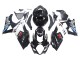 Acquista Carena Moto Suzuki GSXR 1000 2007-2008 - Nero Lucido Bianco West
