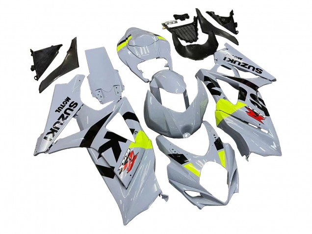 Acquista Carena Moto Suzuki GSXR 1000 2007-2008 - Grigio Chiaro Verde Nero