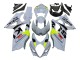 Acquista Carena Moto Suzuki GSXR 1000 2007-2008 - Grigio Chiaro Verde Nero