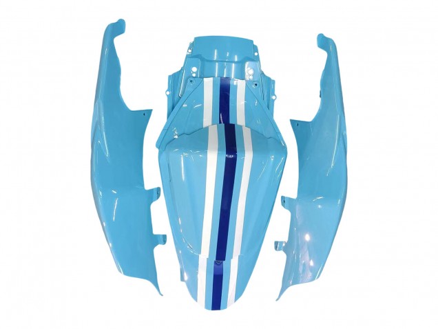 Acquista Carena Moto Suzuki GSXR 1000 2007-2008 - Azzurro Chiaro Giallo Nero Motul Rizla
