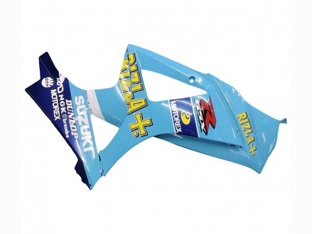Acquista Carena Moto Suzuki GSXR 1000 2007-2008 - Azzurro Chiaro Giallo Nero Motul Rizla
