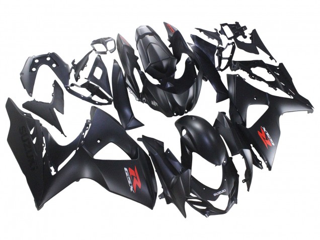 Acquista Carena Moto Suzuki GSXR 1000 2007-2008 - Nero Opaco Rosso Decal