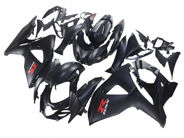 Acquista Carena Moto Suzuki GSXR 1000 2007-2008 - Nero Opaco Rosso Decal