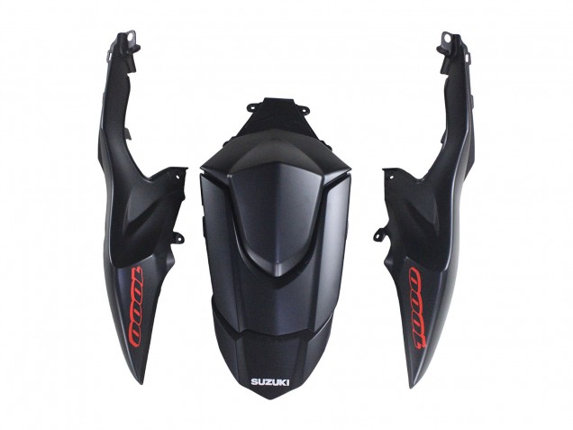 Acquista Carena Moto Suzuki GSXR 1000 2007-2008 - Nero Opaco Rosso Decal