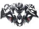 Acquista Carena Moto Suzuki GSXR 1000 2007-2008 - Nero Opaco Rosso Decal