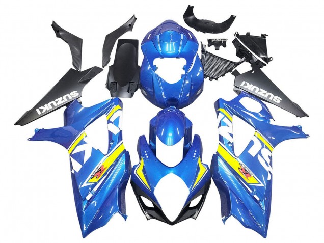 Acquista Carena Moto Suzuki GSXR 1000 2007-2008 - Blu Giallo Nero