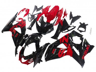 Acquista Kit Carena Moto Suzuki GSXR 1000 2009-2016 - Nero Lucido Rosso