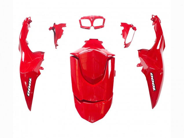 Acquista Kit Carena Moto Suzuki GSXR 1000 2009-2016 - Nero Lucido Rosso