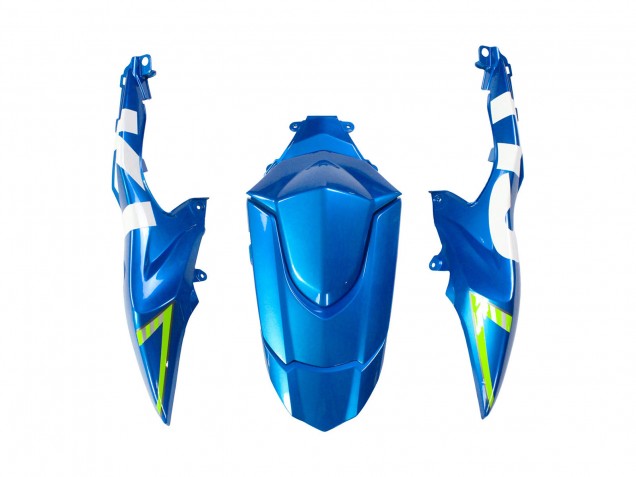 Acquista Carena Moto Suzuki GSXR 1000 2009-2016 - Azzurro Chiaro Verde Motul 29 Ecstar