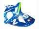 Acquista Carena Moto Suzuki GSXR 1000 2009-2016 - Azzurro Chiaro Verde Motul 29 Ecstar