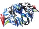 Acquista Carena Moto Suzuki GSXR 1000 2009-2016 - Azzurro Chiaro Verde Rosso Motul