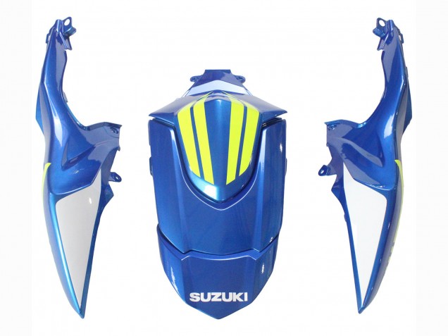 Acquista Carena Moto Suzuki GSXR 1000 2009-2016 - Azzurro Chiaro Verde Rosso Motul