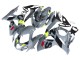 Acquista Carena Moto Suzuki GSXR 1000 2009-2016 - Grigio Neon Giallo Nero Motul