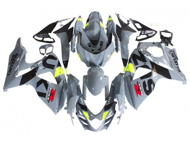 Acquista Carena Moto Suzuki GSXR 1000 2009-2016 - Grigio Neon Giallo Nero Motul