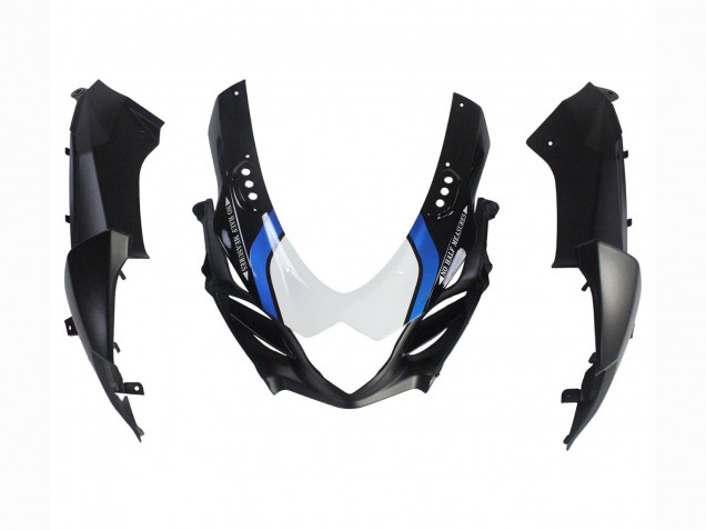 Acquista Carena Moto Suzuki GSXR 1000 2009-2016 - Nero Opaco Bianco Blu